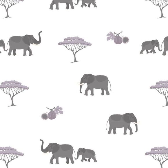 Bubble Baby Elephant Long Sleeve T-Shirt Lavender L/XL NWT IN PACKAGE - Picture 2 of 5